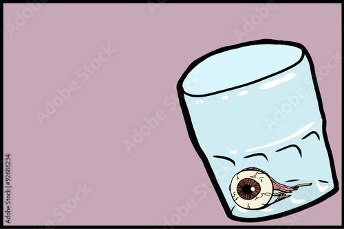 Eyeball Inside Cup