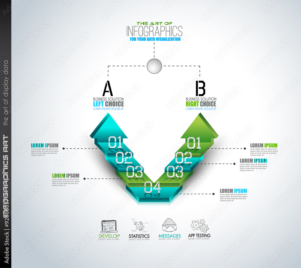 Clean Infographic Layout Template for data and information analysis Clean Infographic Layout Template for data and information analysis