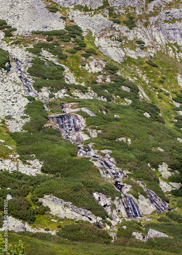 Batizovske waterfall in High Tatras, Slovakia photo