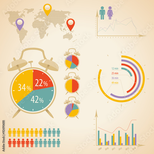 time infographic