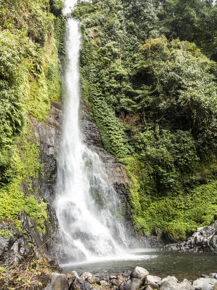 scenic waterfall in Bali scenic waterfall in Bali