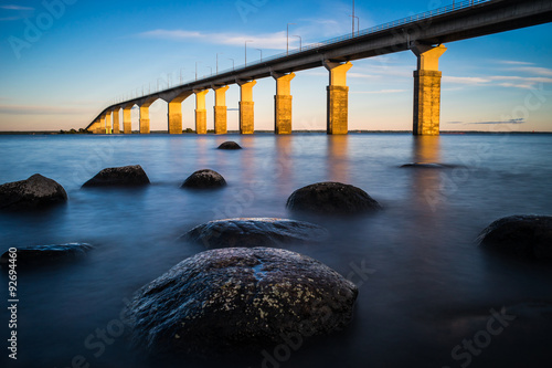 Öland Bridge Sunset