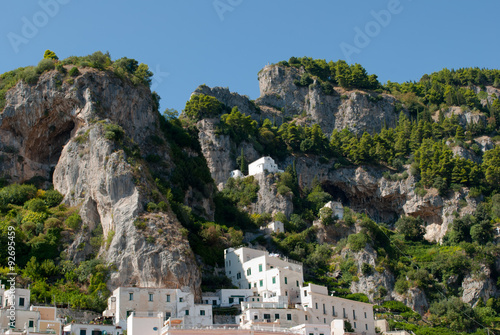 Amalfi Coast landscape particular Atrani village