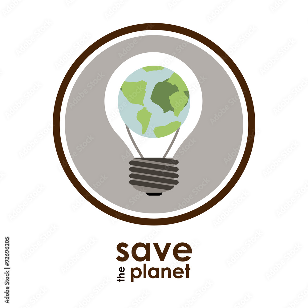 Save the planet design 