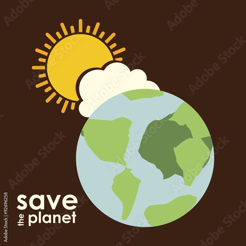 Save the planet design 
