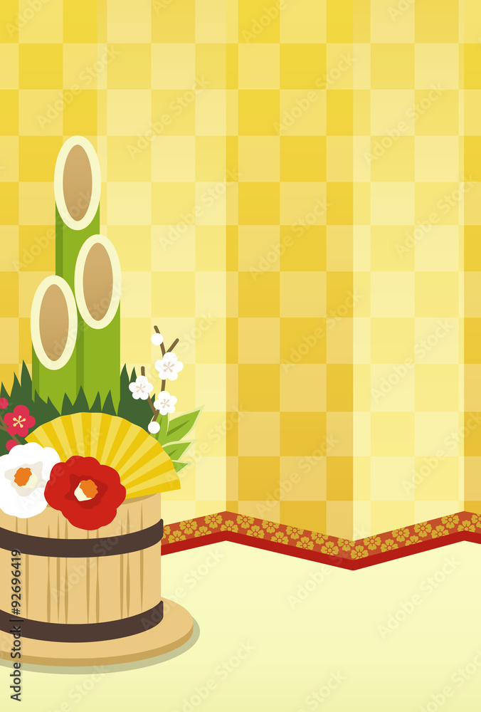 年賀 背景素材 Stock Vector Adobe Stock