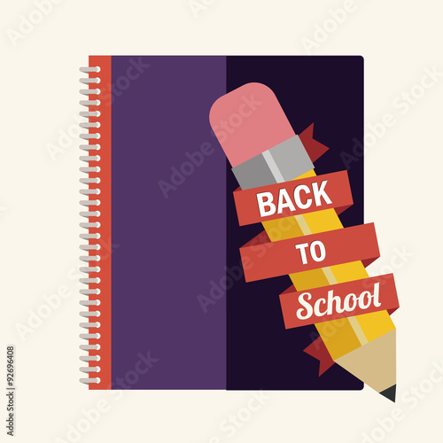 Back to school icons design 