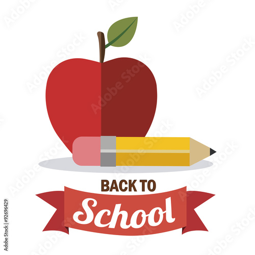 Back to school icons design 