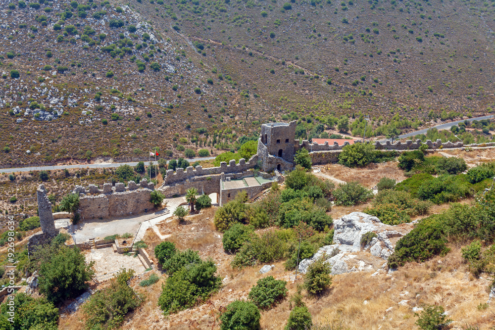 Saint Hilarion Castle, Kyrenia, Cyprus