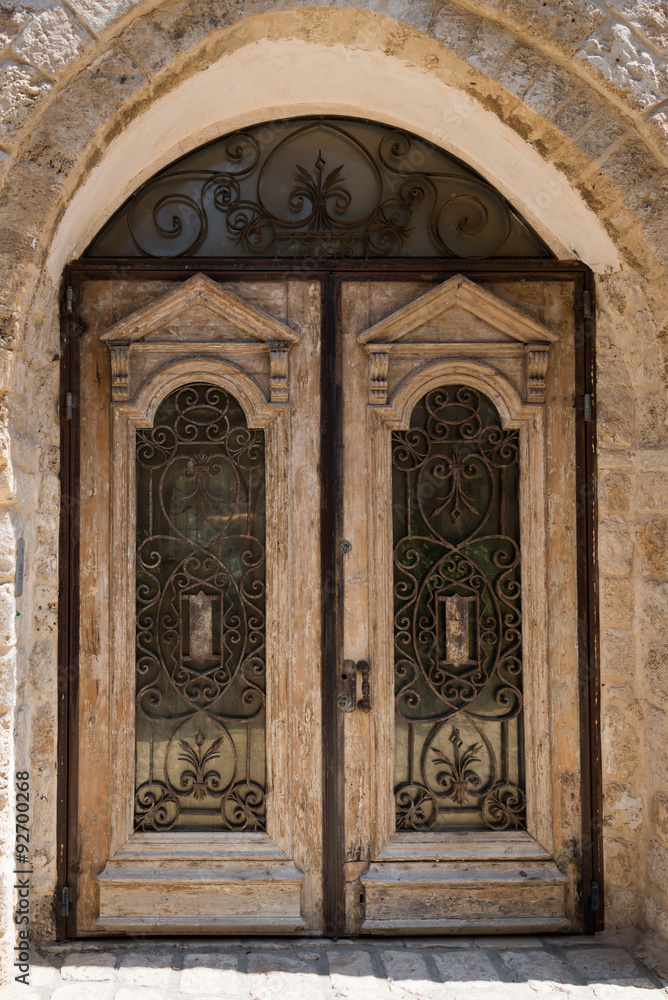 Ancient doors in Jaffa