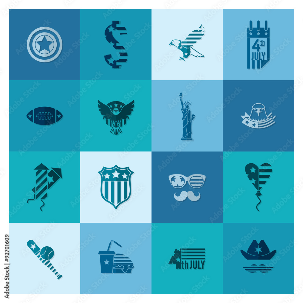 Obraz premium Independence Day of the United States