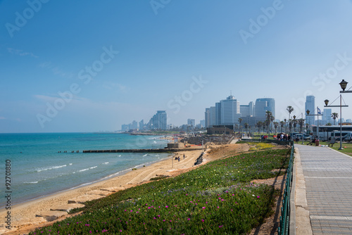 Tel Aviv view from Jaffa © LevT