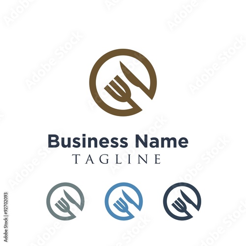 restaurant vector logo icon