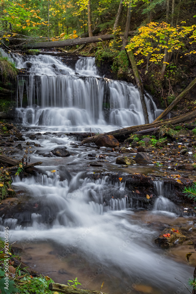 Obraz premium Wagner Falls Cascade