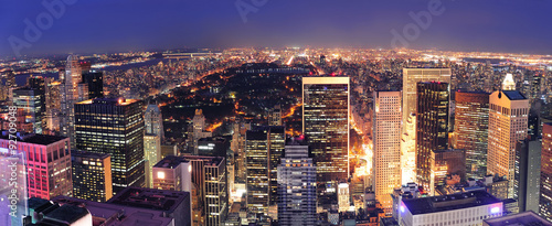 Canvas Print Central Park panorama