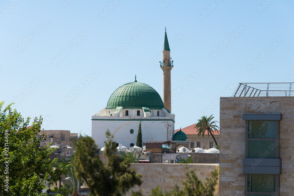 Fototapeta premium Al-Jazzar Mosque in Akko