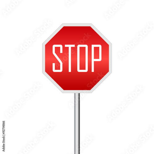 Panneau stop