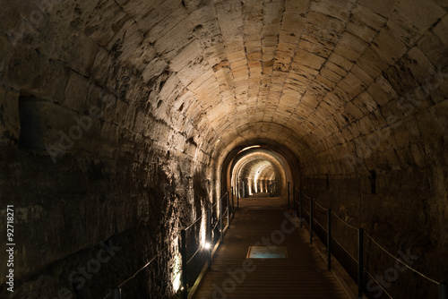 The Templars' Tunnel in Akko