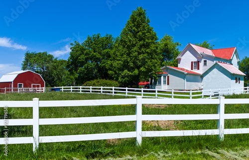 U.S.A. Missouri, a farm along the Route 66 near Bourbon