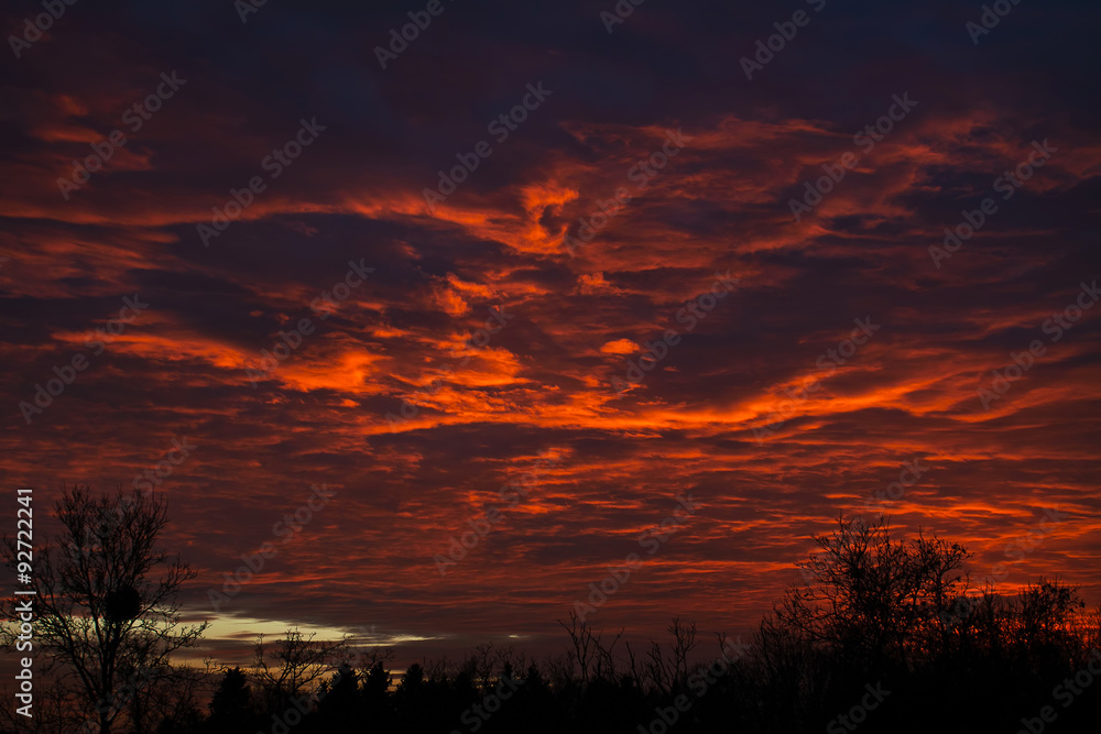 cloudy sky at sunset cloudy sky at sunset