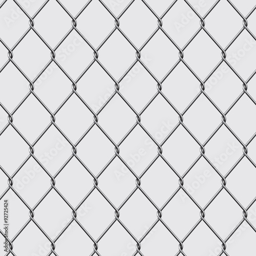 Chain link fence