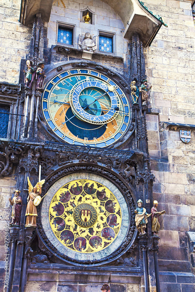 Fototapeta premium Prague, Czech republik: the astronomical clock