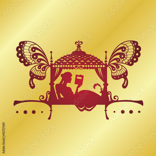 Bridal Palanquin India.doli silhouette
