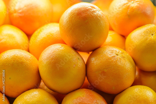 Fresh oranges background