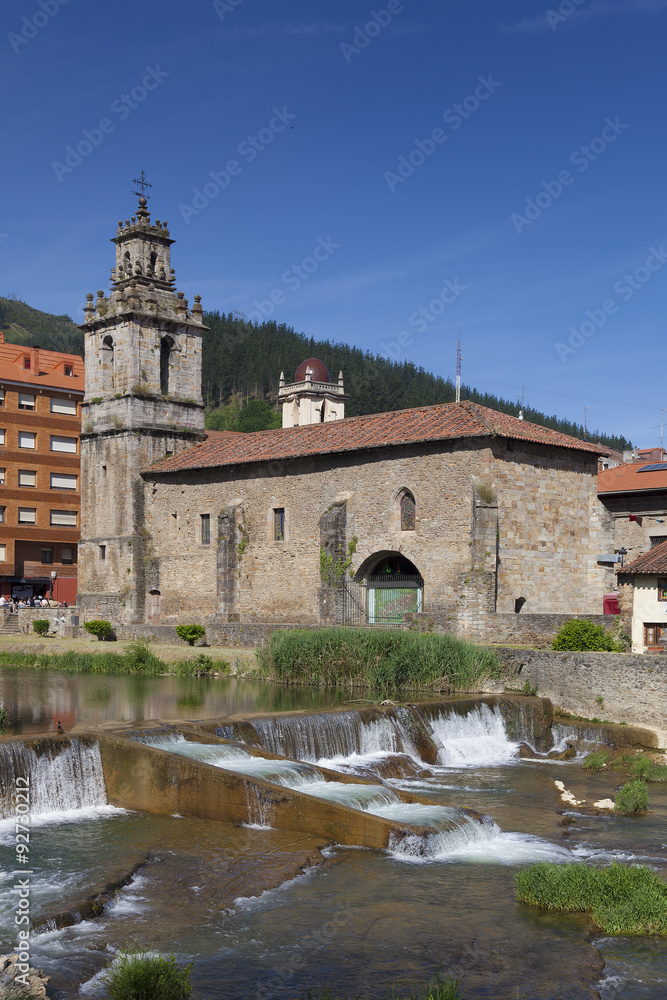 Church of Balmaseda, Bizkaia, Basque Country, Spain