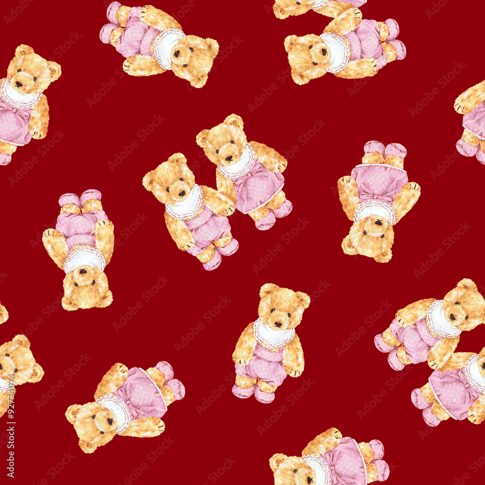 Obraz premium 赤ちゃんクマの柄