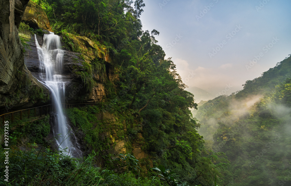 Fototapeta premium Longgong waterfall in Taiwan