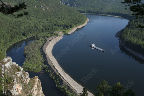 Russia, Irkutsk Region, the Lena River