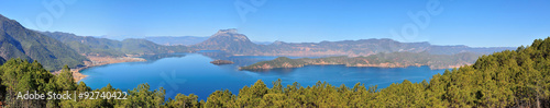 Lugu Lake Pano photo