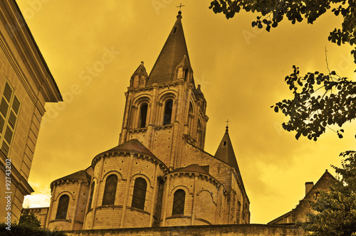 Loches  la chiesa di Saint Ours - Indre Loira  Francia