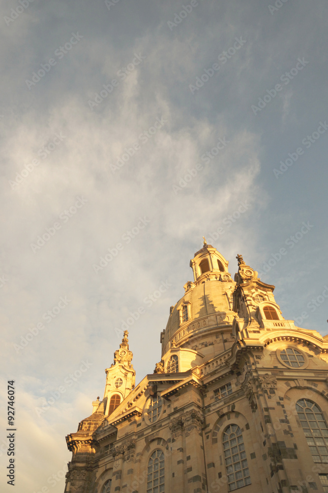 Fototapeta premium Frauenkirche, nostalgisch
