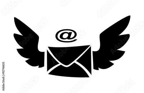 mail emblem vector