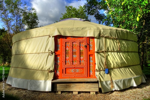 Fotografie Hébergement insolite dans une yourte mongol