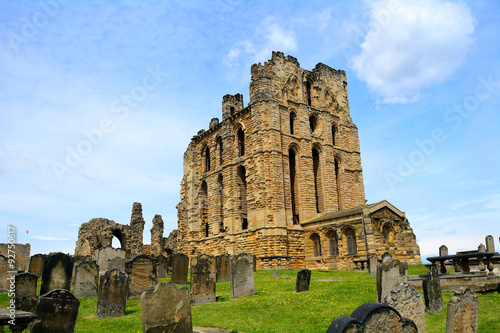 Ruins of the nunnery and the fort, Tynemouth, England