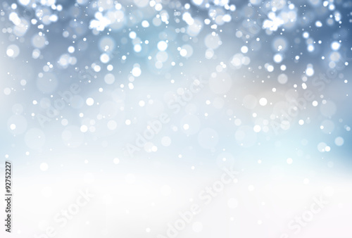 雪　光　背景 © J BOY