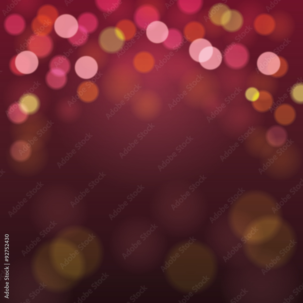 Obraz premium Abstract Blurry Background with Bokeh Defocused Lights