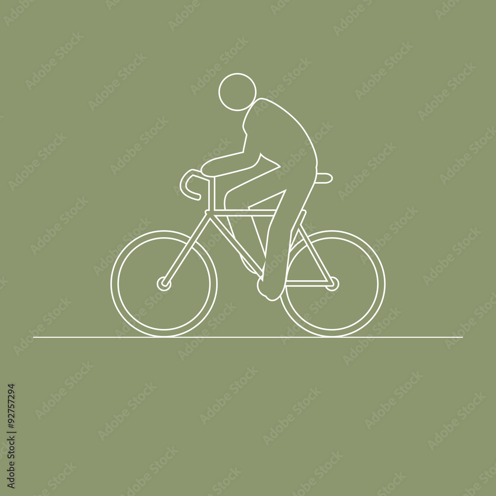 Riding Bicycle Riding Bicycle