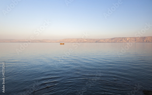 Fotografie Sea (lake) of Galilee. Lower Galilee. Israel.
