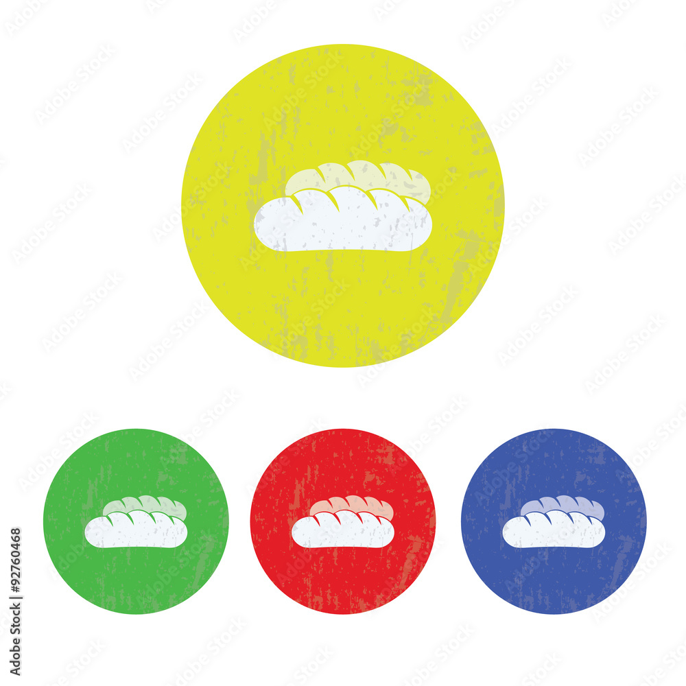 illustration of food icon illustration of food icon