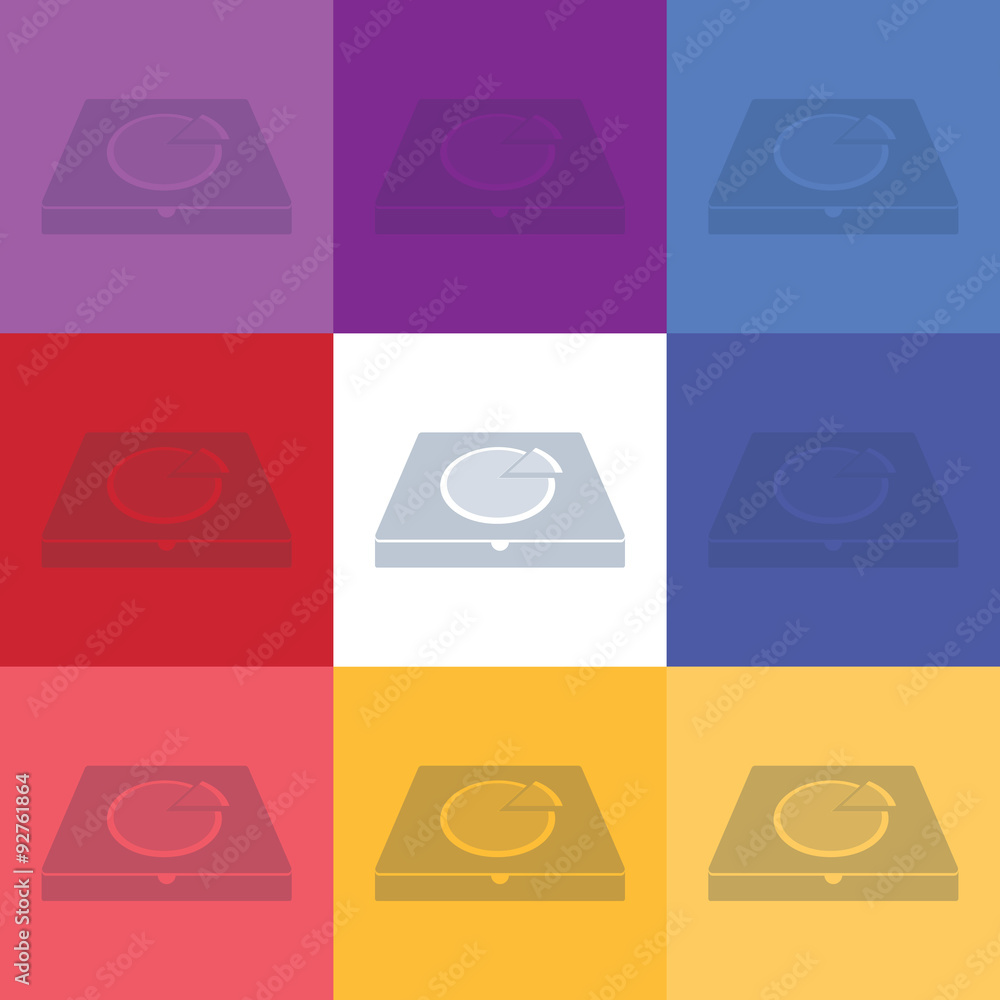 illustration of food icon illustration of food icon