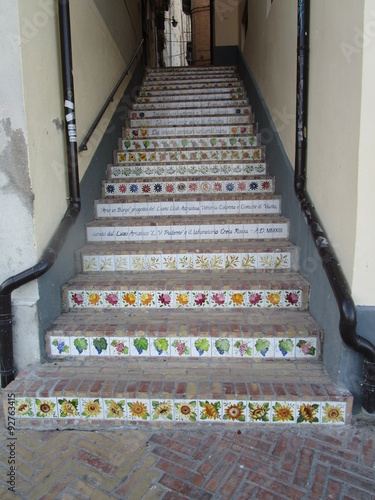 ornate staircase © Consuelo Di Muro
