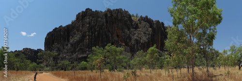 windjana gorge, gibb river, kimberley, western australia photo