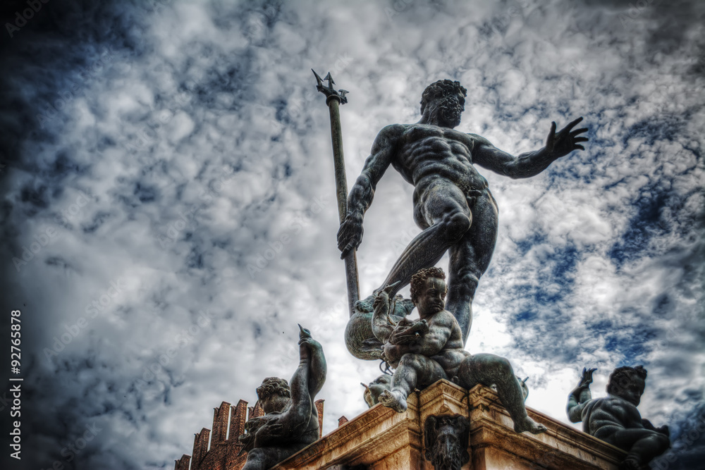 Triton statue in Bologna