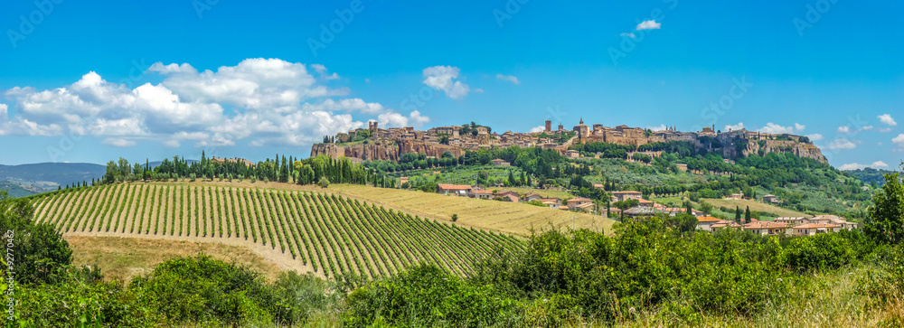 Historic town of Orvieto, Umbria, Italy