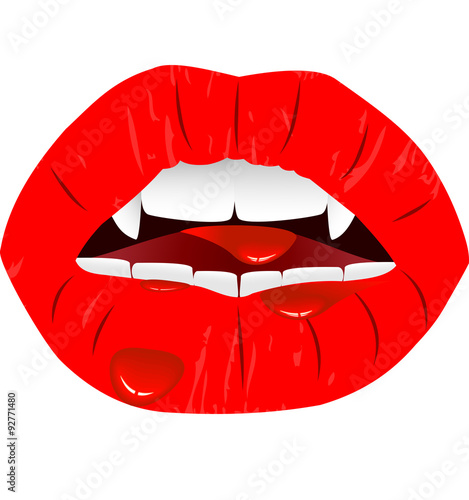 vampire lips
