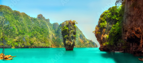 James Bond island, Thailand photo